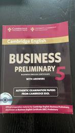 Business preliminary 5 Cambridge English, Ophalen of Verzenden, Zo goed als nieuw