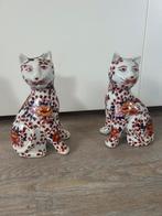 Antieke katten beeldjes, helemaal gaaf!, Antiek en Kunst, Ophalen of Verzenden