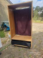 kledingkast op wieltjes tijdelijke kledingkast, Ophalen, Kunststof, Gebruikt, 150 tot 200 cm