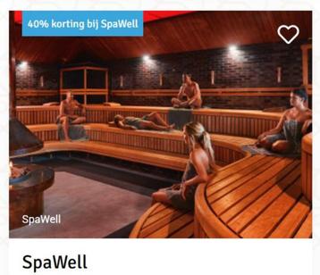 Kortingsbon Sauna SpaWell. 40% korting beschikbaar voor biedingen