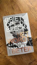 Griet Op de Beeck - Het wordt beter, Ophalen of Verzenden, Nieuw, Griet Op de Beeck