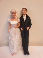 2 barbies van Mattel. Bruidspaar uit 1968/1991/1993., Ophalen of Verzenden, Zo goed als nieuw, Pop