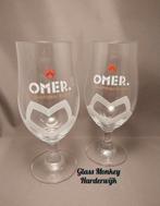 Omer bierglazen. 33cl, Verzamelen, Overige merken, Glas of Glazen, Ophalen of Verzenden, Zo goed als nieuw