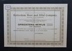 Rotterdam Meat and Offal Co. - Rotterdam 1917, Verzenden, Voor 1920, Overige typen