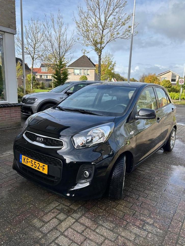 Kia Picanto 1.0 Cvvt 5-DRS 2016 Zwart, Auto's, Kia, Particulier, Picanto, ABS, Airbags, Airconditioning, Boordcomputer, Centrale vergrendeling