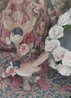 Beeldje vogeltjes op tak, Antiek en Kunst, Ophalen of Verzenden