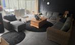 Complete Lounge set 4 seasons met teak salontafel, Ophalen, Bank, Zo goed als nieuw, Loungeset