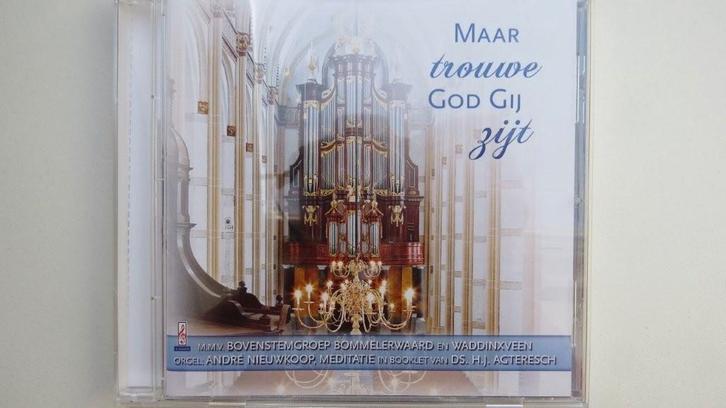 Cd orgel en samenzang: Andre Nieuwkoop, Maar trouwe God Gij, Cd's en Dvd's, Cd's | Religie en Gospel, Zo goed als nieuw, Gospel