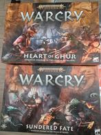 Warhammer Warcry - Heart of Ghur + Sundered Fate, Hobby en Vrije tijd, Wargaming, Ophalen of Verzenden, Zo goed als nieuw, Warhammer