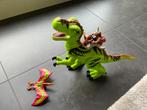 Fisher Price dino met geluid, Kinderen en Baby's, Speelgoed | Fisher-Price, Overige typen, Met geluid, Gebruikt, Ophalen of Verzenden