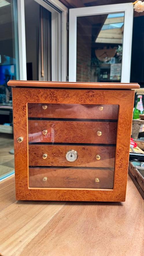 Humidor kabinet Dusseldorf, Verzamelen, Rookartikelen, Aanstekers en Luciferdoosjes, Gebruikt, Ophalen of Verzenden