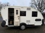 ADRIA ACTION 391 PD VASTBED ZITGROEP HOGE KOELKAST(TOPSTAAT), Caravans en Kamperen, Caravans, Overige typen, Tot en met 2, Bedrijf