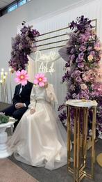 Vanilla(cream) modest engagement/wedding dress, 36-38 size, Kleding | Dames, Ophalen of Verzenden, Zo goed als nieuw, Overige kleuren