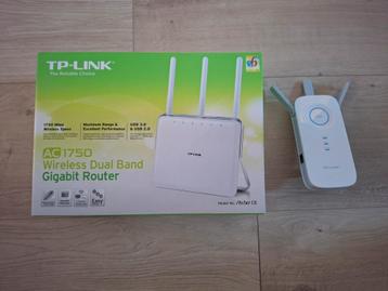 TP-Link Archer C8 Wi-Fi router en RE355 range extender beschikbaar voor biedingen