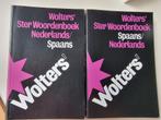 Wolters' Ster woordenboeken Nederlands Spaans Nederlands, Ophalen of Verzenden, Zo goed als nieuw, Koenen of Wolters, Spaans