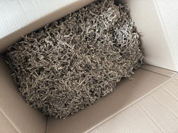 Sizzlepak opvulmateriaal naturel – 10 kg doos (bijna vol) beschikbaar voor biedingen