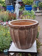 Grote zware plantenbak - bloempot  45 cm, Ophalen, Tuin, Steen, Minder dan 60 cm