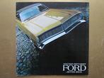 1968 FORD Full Size modellen grote brochure, Engels, Ophalen of Verzenden, Zo goed als nieuw, Ford