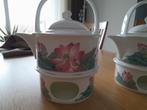 Theepot met stoofje villeroy en boch, Overige typen, Ophalen of Verzenden, Zo goed als nieuw, Overige stijlen