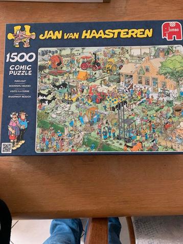 Jan van Haasteren Puzzel - Boerderij Bezoek 1500 stukjes beschikbaar voor biedingen