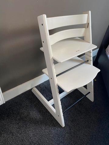 Stokke tripp trapp wit met newborn schaal beschikbaar voor biedingen