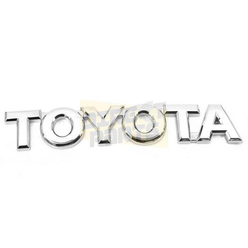 Toyota Aygo embleem tekst ''Toyota'' Origineel!  754460H010, Auto-onderdelen, Carrosserie en Plaatwerk, Toyota, Nieuw, Verzenden