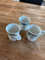 Villeroy & Boch melkkopjes (3x) - Nieuwstaat, Ophalen, Zo goed als nieuw, Porselein, Kop(pen) en/of Schotel(s)