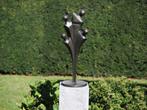 bronzen beeld / abstracte FAMILIE / 4 personen, Tuin en Terras, Nieuw, Info@huisentuindecoratiemarie.nl, Mensenbeeld, Huis en tuin decoratie marie