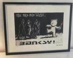 BANKSY: litho met certificaat, Antiek en Kunst, Ophalen of Verzenden