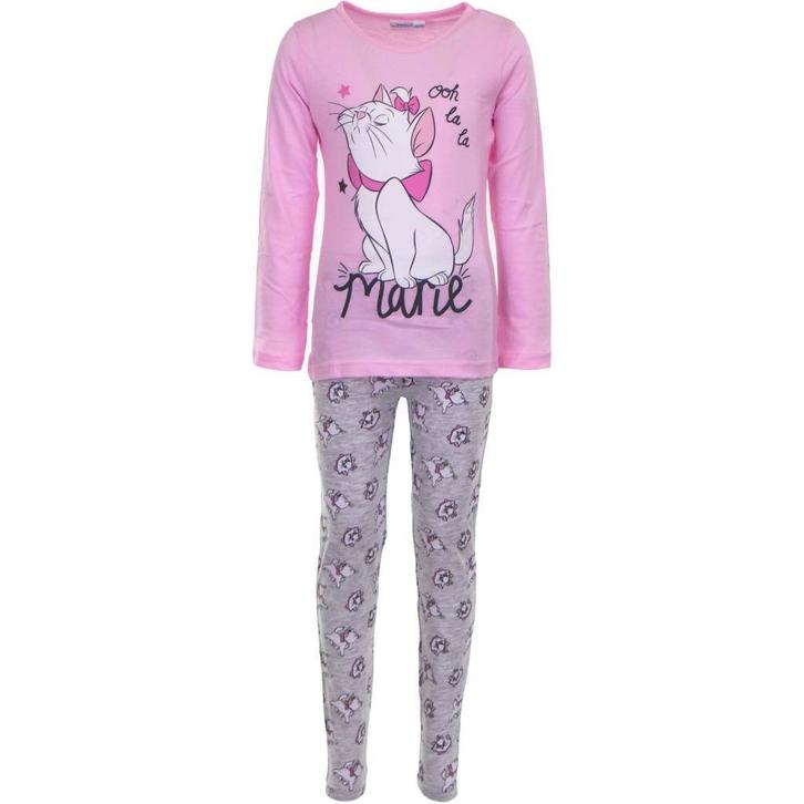 Marie Cat Pyjama Disney R/G - Mt 92 - 98/104 - 110/116 - 128, Kinderen en Baby's, Kinderkleding | Maat 110, Nieuw, Meisje, Nacht- of Onderkleding