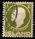 Mooi kavel Klassiek Ijsland KZS217., Ophalen of Verzenden, IJsland, Gestempeld
