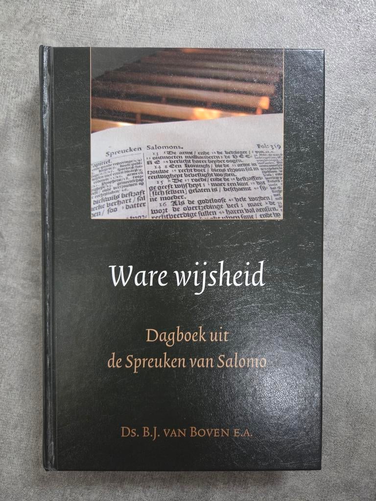 Ds. B.J. van Boven e.a. - ware wijsheid (dagboek), Boeken, Ophalen of Verzenden, Zo goed als nieuw