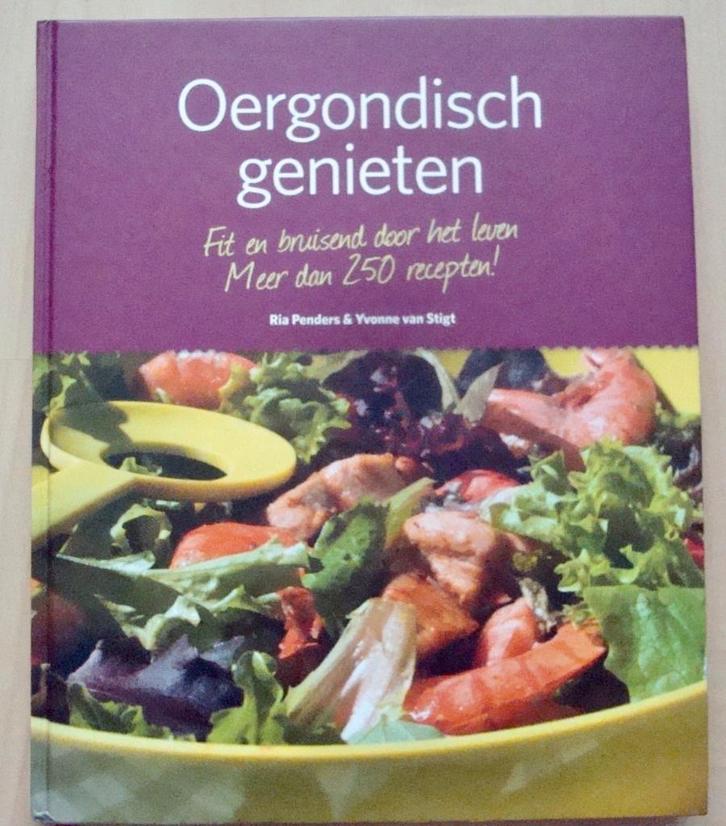 Ria Penders & Yvonne van Stigt - Oergondisch genieten, Boeken, Kookboeken, Zo goed als nieuw, Voorgerechten en Soepen, Hoofdgerechten