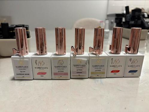 Sabrinails gellak en topcoat, Sieraden, Tassen en Uiterlijk, Uiterlijk | Lichaamsverzorging, Zo goed als nieuw, Overige typen