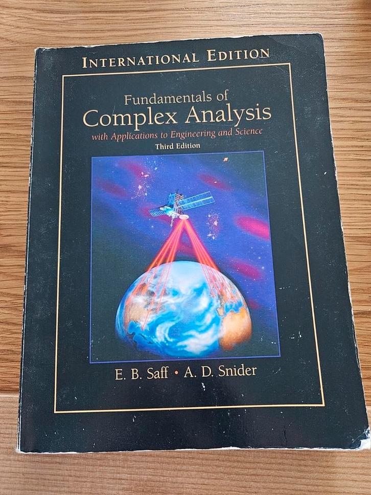 Fundamentals of Complex Analysis - Saff & Snider, Boeken, Studieboeken en Cursussen, Gelezen, WO, Beta, Ophalen of Verzenden