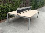 Bureau met privacy scherm knutseltafel werktafel, Ophalen, Zo goed als nieuw
