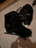 Zwarte kunstschaatsen maat 40, Sport en Fitness, Schaatsen, Overige merken, Ophalen of Verzenden, Zo goed als nieuw, Kunstschaatsen