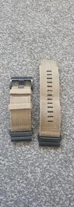 Garmin QuickFit 26mm horlogeband Tactical coyote tan nylon, Android, Ophalen of Verzenden, Zo goed als nieuw