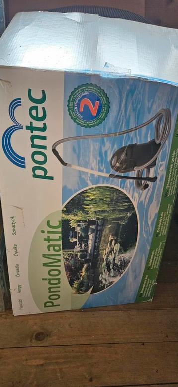 PONTEC PONDOMATIC VIJVER STOFZUIGER beschikbaar voor biedingen