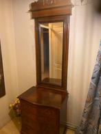 Ouderwetse kast met losse spiegel, Ophalen, Rechthoekig, 50 tot 100 cm, Minder dan 100 cm