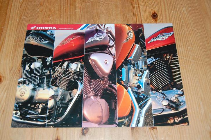 Honda Choppers modellen 1996, Motoren, Handleidingen en Instructieboekjes, Honda, Ophalen of Verzenden