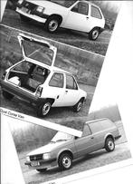 OPEL CORSA / KADETT VAN & KADETT COMBO, Ophalen of Verzenden, Zo goed als nieuw, Opel