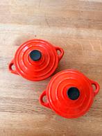 Twee TGFF braad-/stoofpannentjes, Huis en Inrichting, Keuken | Potten en Pannen, Ophalen of Verzenden, Zo goed als nieuw, Overige materialen