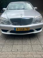 Mercedes-Benz S-Klasse 3.7 S350 AUT 2002 Grijs, Auto's, Achterwielaandrijving, Particulier, Blauw, 6 cilinders