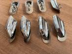 Beverley Vintage Lugs voor Snare Drum of Toms, set van 8 st., Gebruikt, Engeland, Drums of Percussie, Ophalen of Verzenden