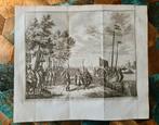 Originele antieke prent uit 1750! Graaf Willem Frederik 1650, Antiek en Kunst, Kunst | Etsen en Gravures, Ophalen of Verzenden