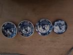 Drlfs blauw Mini bordjes, Antiek en Kunst, Ophalen of Verzenden