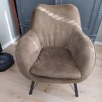 Groene fauteuil met comfortabele zit, Ophalen, 75 tot 100 cm, Zo goed als nieuw, Metaal