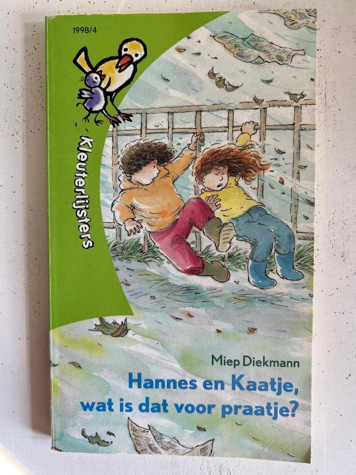 Miep Diekmann: Hannes en Kaatje, wat is dat voor praatje?, Boeken, Kinderboeken | Kleuters, Gelezen, Ophalen of Verzenden