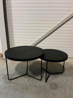 Salontafel (set van 2), Ophalen, Rond, 50 tot 100 cm, Zo goed als nieuw